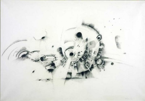 Drawing 1961 Drawing on paper 686 x 997 mm Tate